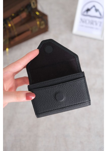 Akordiyon Hakiki Deri Kartlık modelleri