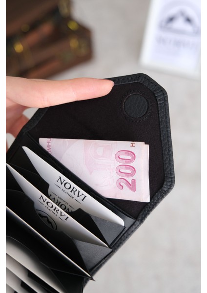 Akordiyon Hakiki Deri Kartlık fırsatları