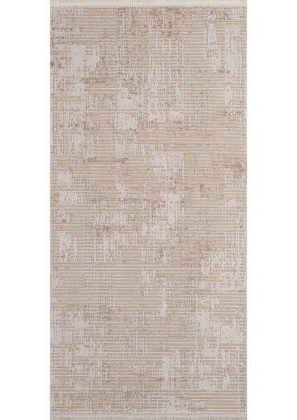 Özel Akrilik Dokuma Bej Renkli Modern Halı Eva Serisi 01109C