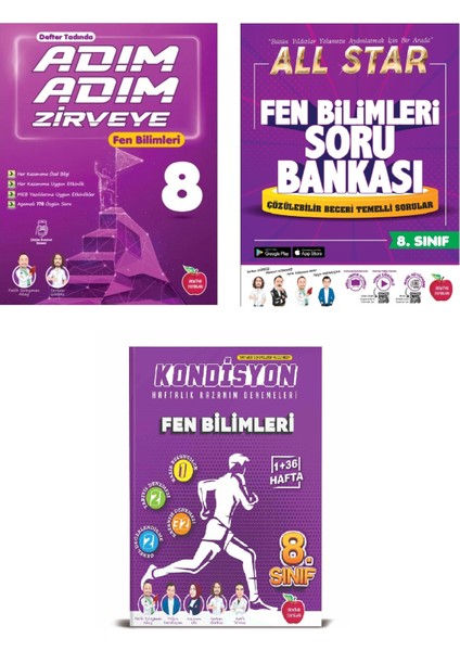 Newton Yayınları 8. Sınıf Lgs Fen Bilimleri Soru Bankası Deneme Full Set fiyatları