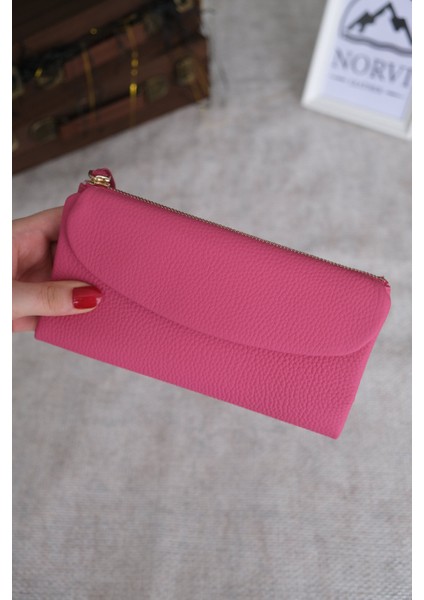 Telefon Bölmeli Hakiki Deri Kadın Cüzdan modelleri