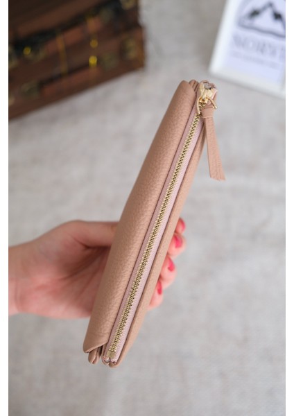 Telefon Bölmeli Hakiki Deri Kadın Cüzdan fırsatları