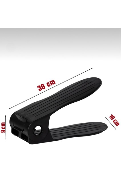 10'lu Ayakkabı Rampası - Ayarlanabilir, Kaydırmaz Dolap Içi Ayakkabı Düzenleyici indirimleri