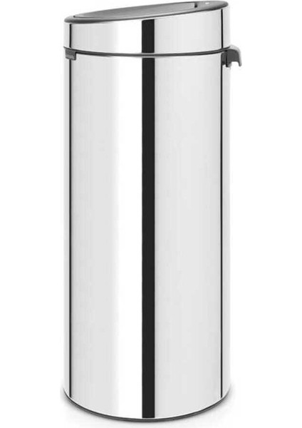 Çöp Kovası, Dokunmatik, Soft, 30LT - Parlak Paslanmaz Çelik modelleri