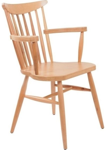 Hudson Amerikan Retro Ahşap Sandalye