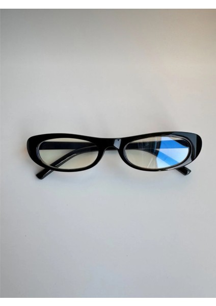 Frankurt Retro Siyah Cat Eye Cam Değişebilir Gözlük fiyatları