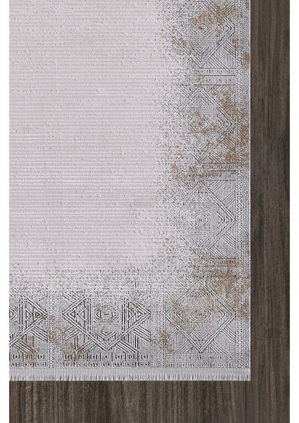 Özel Akrilik ve Viskon Dokuma Gri Renkli Modern Halı Alegra Serisi 09107C fiyatları