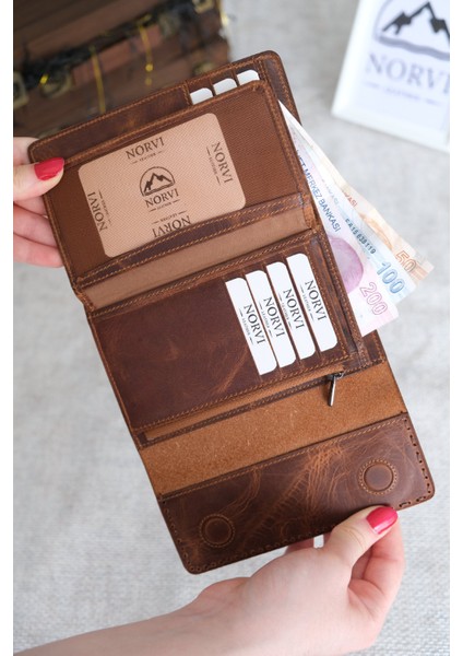 Saraciye Dikişli Çok Bölmeli Hakiki Deri Kadın Cüzdan fırsatları