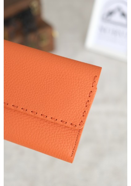 Saraciye Dikişli Çok Bölmeli Hakiki Deri Kadın Cüzdan fiyatları