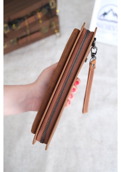 El Tutamaçlı Çok Bölmeli Lüks Hakiki Deri Çanta indirimleri