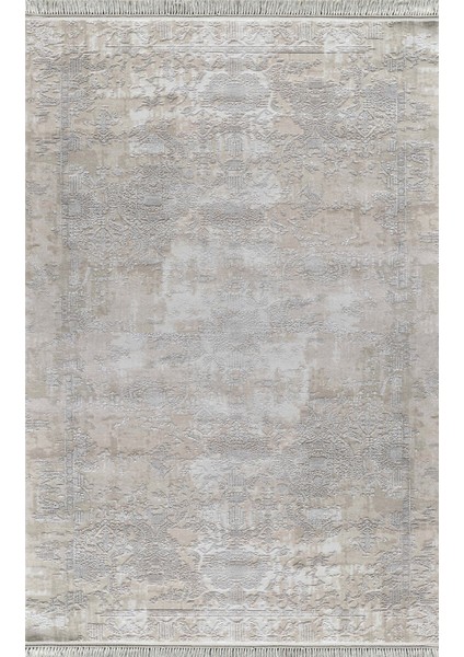 Özel Akrilik Dokuma Bej Krem Renkli Modern Halı Inspıratıon Serisi 00651H