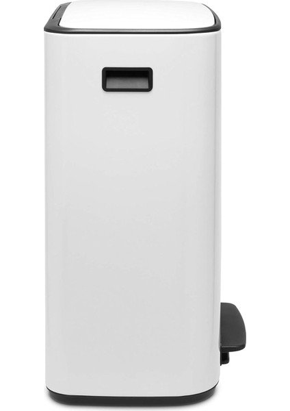 Bo Çöp Kovası, Pedallı, 60LT - Beyaz