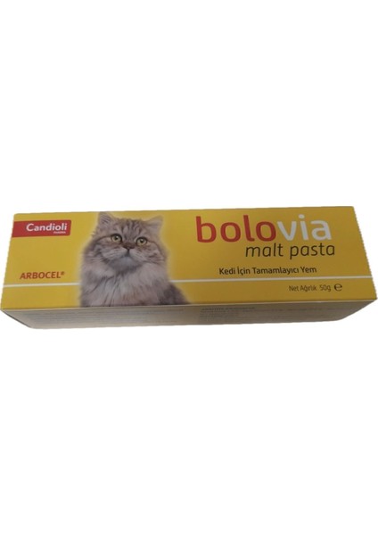 Bolovia Pasta Kediler Için Tamamlayıcı Malt Pastası 50G fiyatları