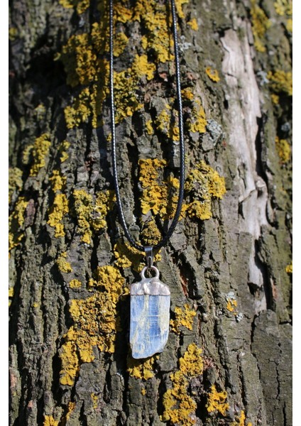 Kiyanit Enerji Doğal Taş Spiritüel Pagan Kolye fiyatları