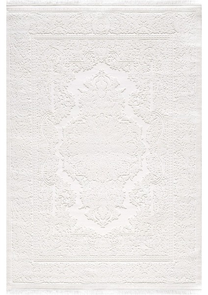 Özel Akrilik Dokuma Bej Krem Renkli Modern Halı Vanessa Serisi 06150G