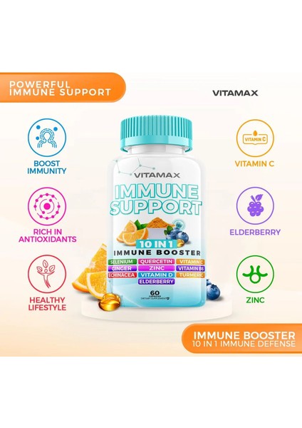 Immune Sport 10 In 1 Immune Booster 60 Kapsül
