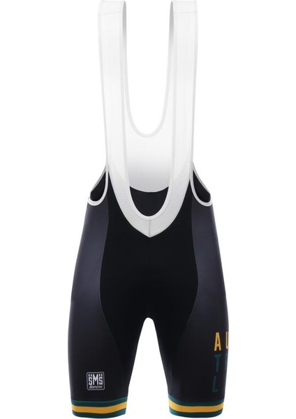 Australia National Team Official Erkek Askılı Bisiklet Taytı RE1075MAX7AS