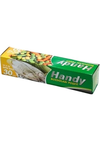 Buzdolabı Poşeti Orta Boy 24X38 cm 8 Kutu 240 Adet fiyatları
