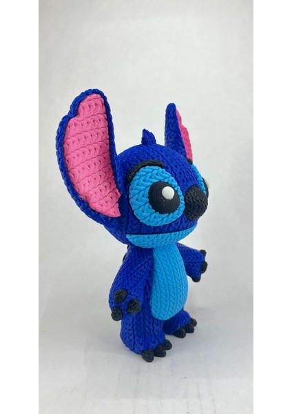 Dekoratif Örgü Görünümlü 18 cm Stitch Figür fiyatları