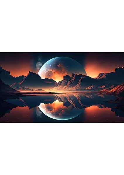 Sanatsal Manzara Iıı Ev Duvar Salon Güzellik Salonu Ofis Dükkan Dekarasyon Kanvas Tablo modelleri