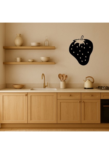 Çilek Desenli Dekoratif Iç Mekan Tablosu - SUAT4993-5167 fiyatları