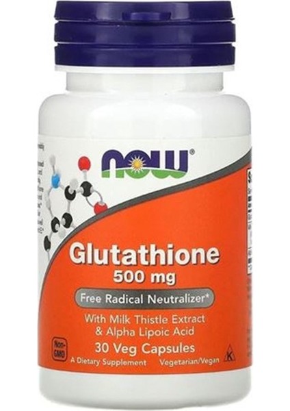 Glutathione 500 Mg 30 Kapsül