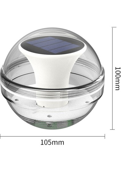 Beyaz Ledli Su Geçirmez Havuz Topu, Ambiyans Yaratıcı Aydınlatma