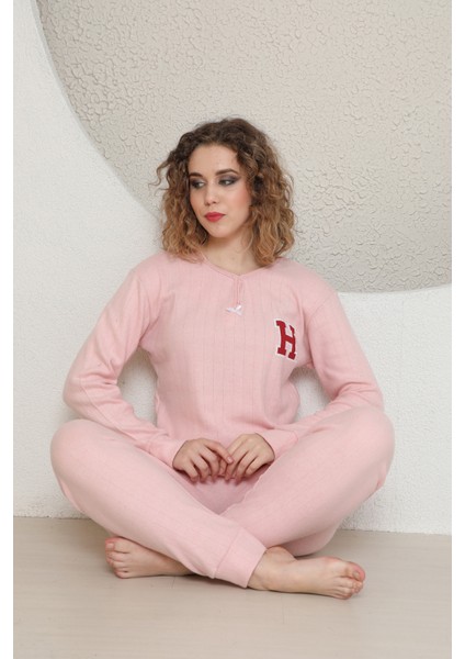 Fitilli Mevsimlik Kadın Pijama Takım