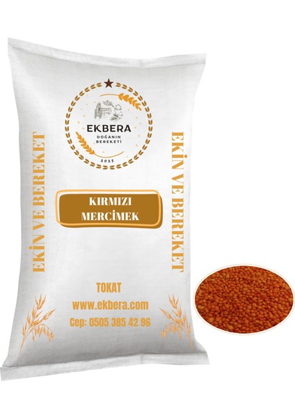 - Yerli Kırmızı Mercimek – 5 kg