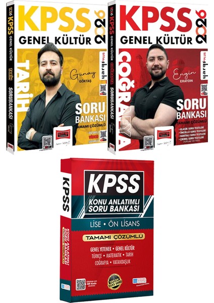 2026 Kpss Tarih Coğrafya Çözümlü Soru Bankası - Lise Önlisans Konu Ant. Soru