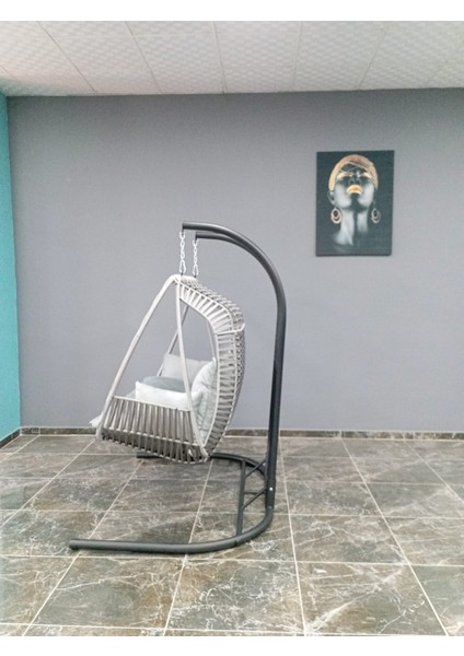 Ikili Bahçe & Balkon Salıncağı Gri modelleri