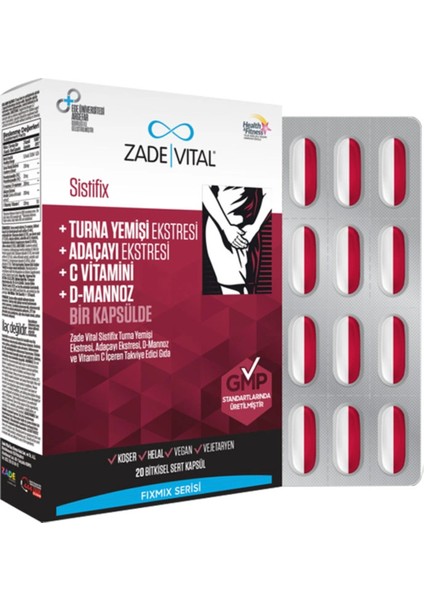 Sistifix Takviye Edici Gıda 20 Kapsül