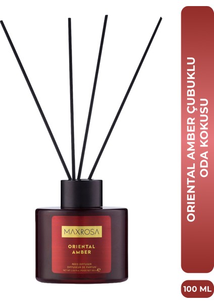 Oriantal Amber Reed Diffuser Çubuklu Oda Kokusu 100 ml