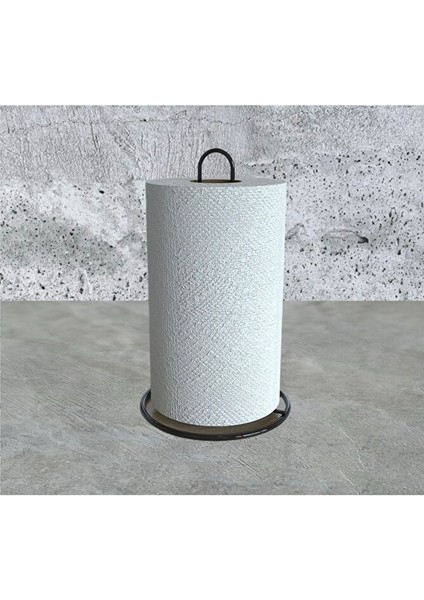 Metal Masaüstü Kağıt Havluluk Paslanmaz Siyah Kaplama Dik Havlu Peçetelik Standart ve Büyük Boy Rulo fiyatları