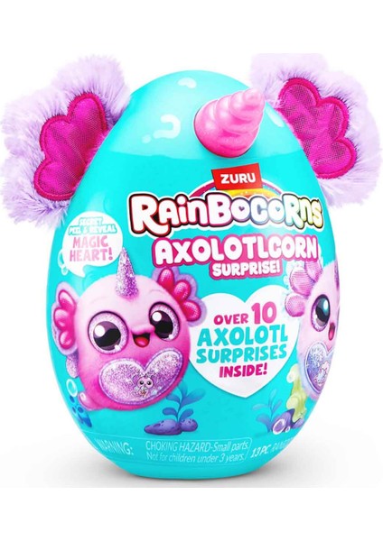 Axolotlcorn Sürpriz Peluş RAR35000 - Mor-Pembe Desenli modelleri