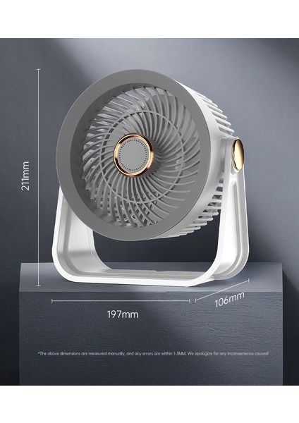 Taşınabilir ve Şarj Edilebilir Pilli LED Işıklı Masa ve Duvar Tipi Vantilatör,5 Kademeli Fan Ayarı fiyatları