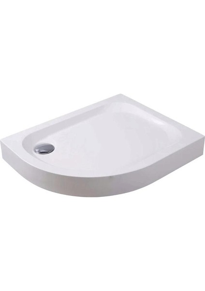 90X160 Panelli Oval Duş Teknesi Sağ