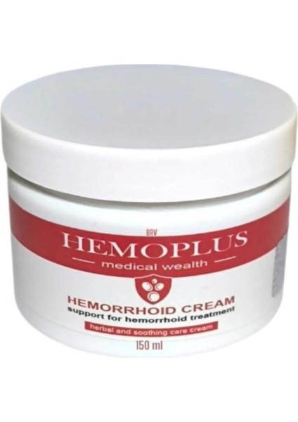 Hemoplus Hemo.roid Yanmma ve Sızı Gid.erici Krem 150 ml x 1 Adet
