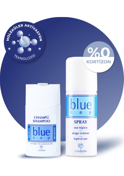 Şampuan 150 ml Sprey 100 ml Set Kepek Karşıtı Set - Kortizonsuz