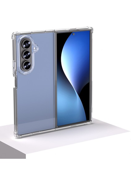 Samsung Galaxy Z Fold 7 Kılıf Ultra Korumalı Şeffaf Antishock Silikon fiyatları