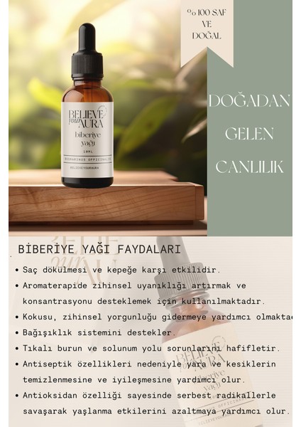 Biberiye Yağı - %100 Saf ve Doğal Cilt ve Saç Bakım Yağı - Rosemary Oil - 10 ml fiyatları