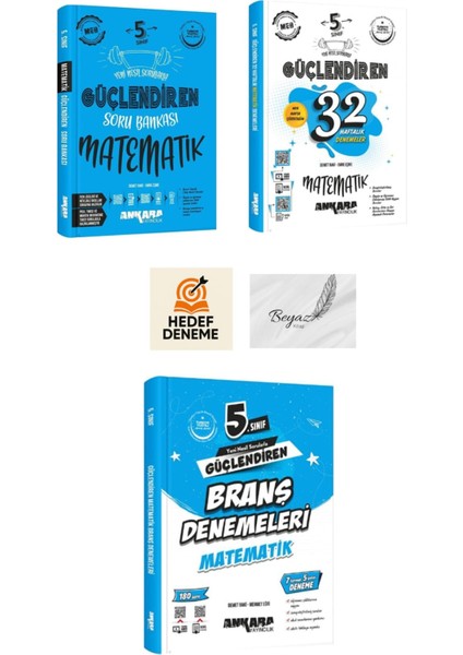 Ankara 5.sınıf Güçlendiren Matematik Soru 32 Haftalık Matematik Branş Matematik Deneme Hedef Deneme