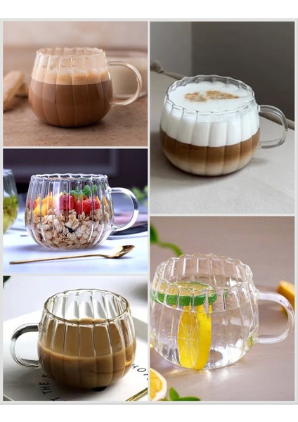 - 6 Adet Bitki Çayı Bardağı Sunum Bardağı Kahve Ve Latte Bardağı Çay Bardağı Pinterest Model Sunum Bardağı 400 ML