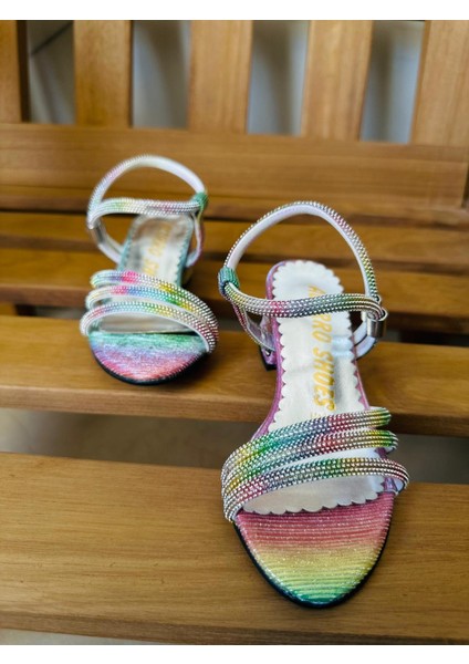 Gala Taş Işlemeli Çocuk Topuklu Ayk. fiyatları