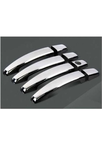 Ford Mondeo 4 Uyumlu Kapı Kolu 4 Parça 2007-2015 Paslanmaz Krom