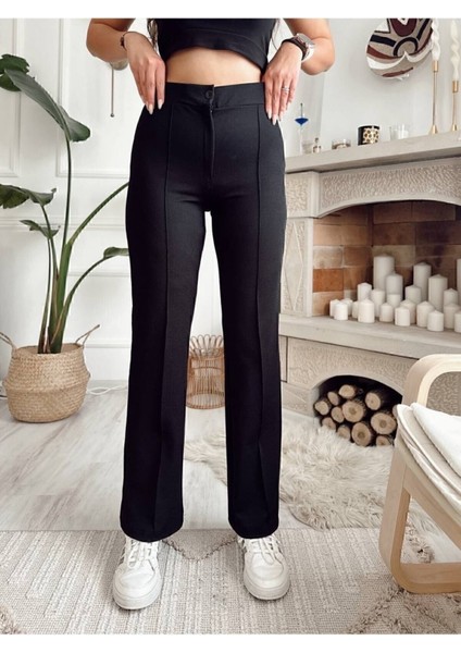 Ispanyol Paça Zra Krep Likralı Palazzo Pantolon 4 Renk modelleri