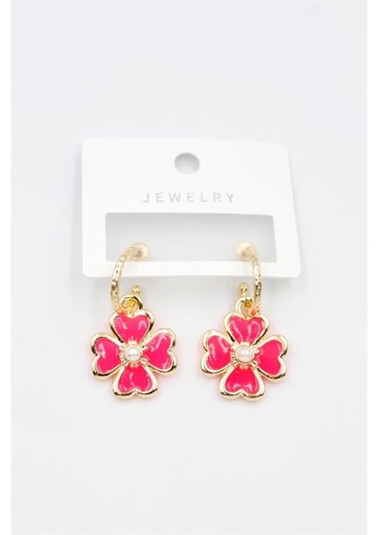 Çiçek Küpe - Pembe fiyatları