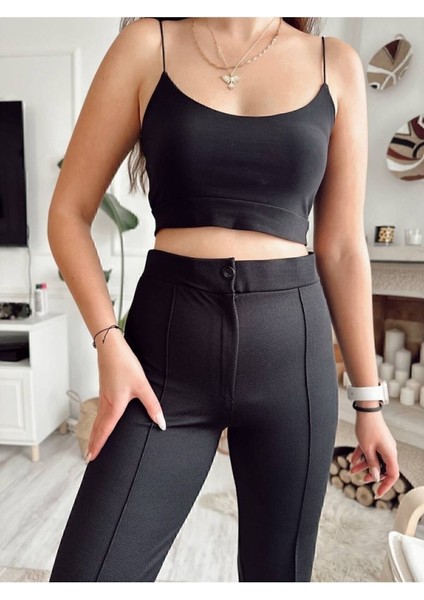 Ispanyol Paça Zra Krep Likralı Palazzo Pantolon 4 Renk fırsatları