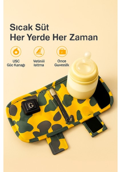 Taşınabilir Biberon Isıtıcı-Bebekler Için Hızlı ve Güvenli Süt Isıtma