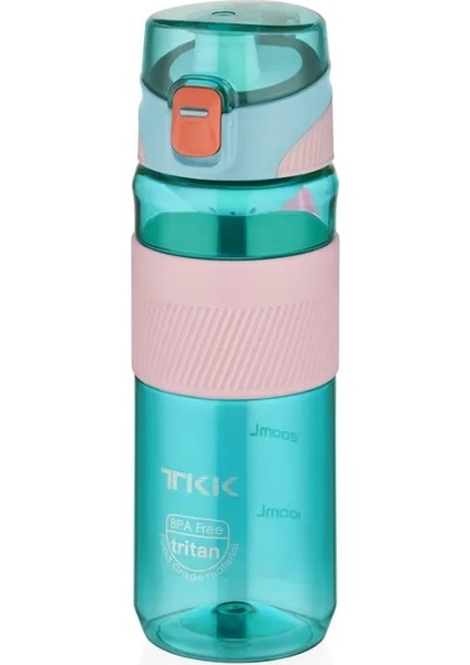 Vagon Life Tkk 550ML Pipetsiz Taşıma Askılı Süzgeçli Kilitlenebilir Kapak Su Matarası